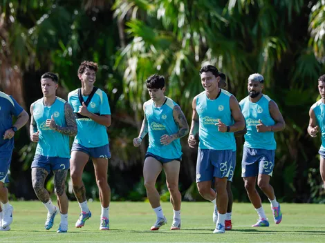 La alineación confirmada de América para el amistoso ante Cancún FC