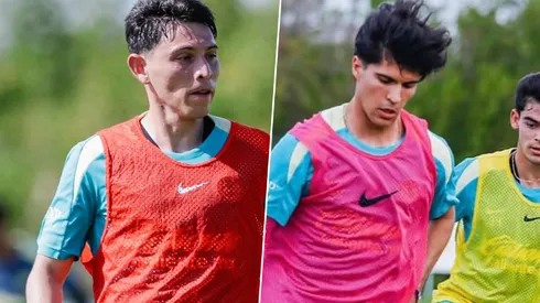 Tuvieron sus primeros minutos en cancha.