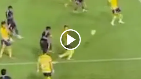 Calderón se equivocó en el gol.