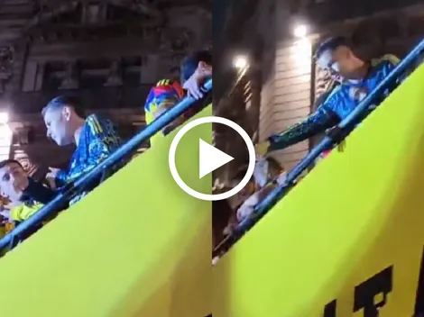 El aplaudible gesto de Álvaro Fidalgo con un fan