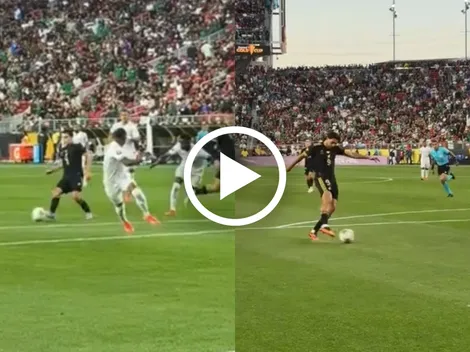 La toma que no se vio en TV del golazo de Raúl Jiménez ante Honduras