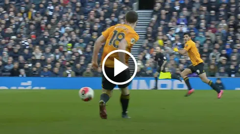 Diogo Jota y Raúl Jiménez hicieron una gran dupla en el Wolverhampton