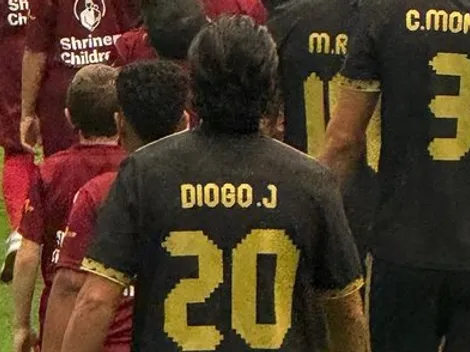 El emotivo homenaje de Raúl Jiménez a Diogo Jota en la Final de Copa Oro