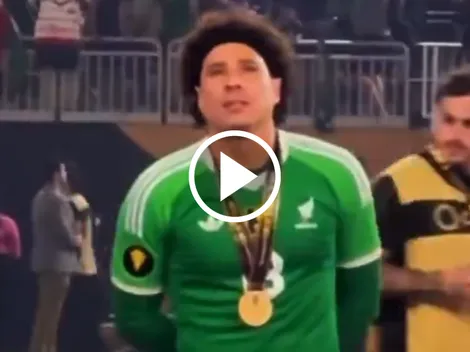 Así rompió en llanto Guillermo Ochoa tras ganar la Copa Oro