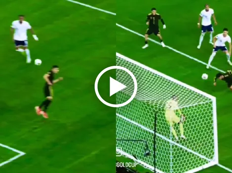 El golazo de Edson Álvarez ante Estados Unidos desde una toma que no se vio en TV