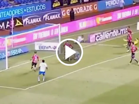 Lozano se fue sin oportunidades en América y ya anotó con Puebla