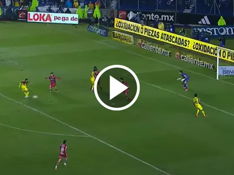 El golazo de Brian Rodríguez tras espectacular asistencia de Israel Reyes