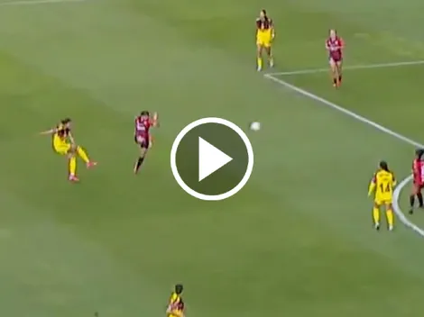 Nancy Antonio se mandó un golazo desde su casa ante Tijuana