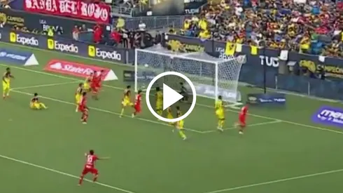 El gol de Toluca fue fuera de tiempo.