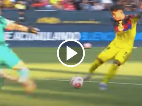 Isaías Violante casi marca su primer gol con el América