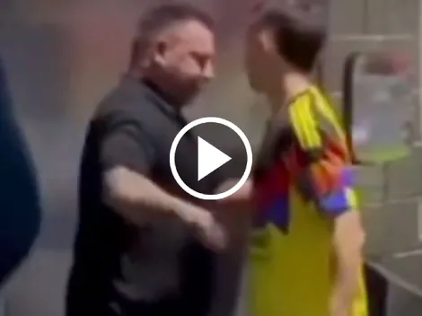 El gesto de Mohamed con Fidalgo que sorprendió a los americanistas