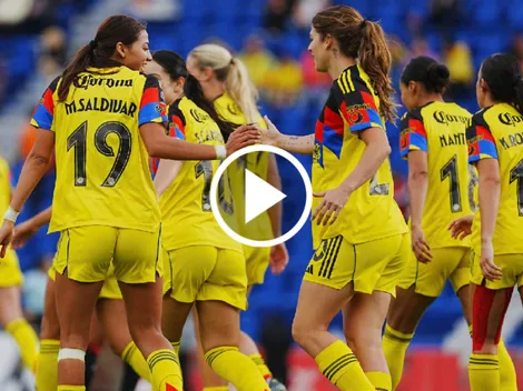 América Femenil goleó a León y sigue con puntaje perfecto