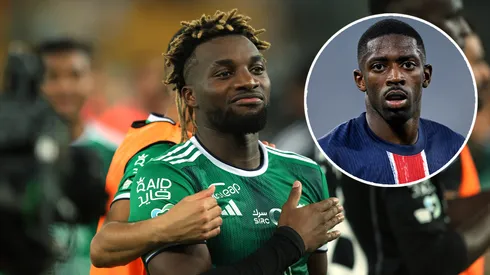 Saint-Maximin impresionó a Dembélé.