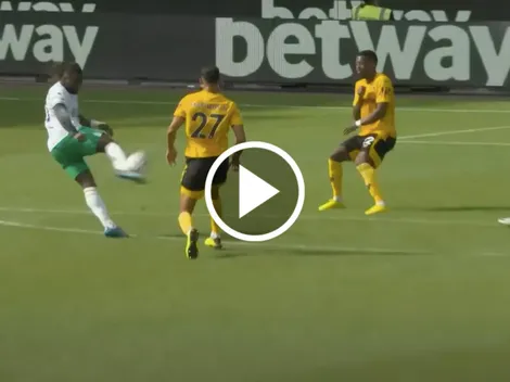 El golazo de volea de Saint-Maximin que ilusiona a todos