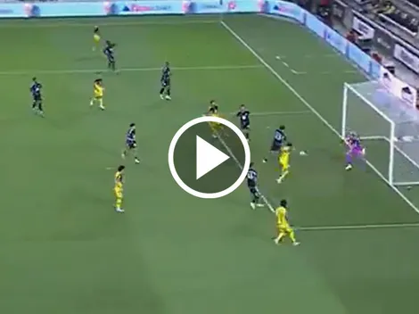 Zúñiga le dio un respiro al América con gol clave en la Leagues Cup