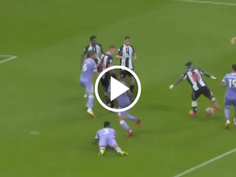 El golazo de Saint-Maximin que tiene 1.4 millones de reproducciones