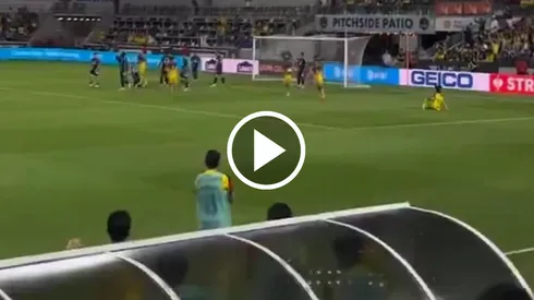 El Maguito explotó de emoción con el golazo de Seba.