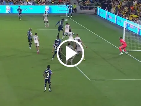 El golazo con el que Ramón Juárez empató el juego ante Portland