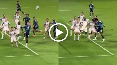 La toma que no se vio en TV del golazo de Ramón Juárez ante Portland en Leagues Cup