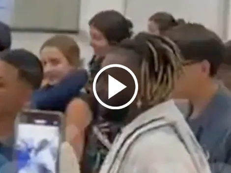 Saint-Maximin vive espectacular recibimiento en su llegada a México