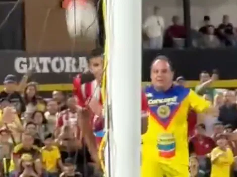 Golazo de Cuauhtémoc Blanco revive su magia con el América
