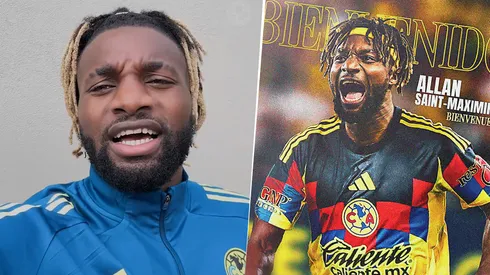 Allan Saint-Maximin ya es jugador del América.