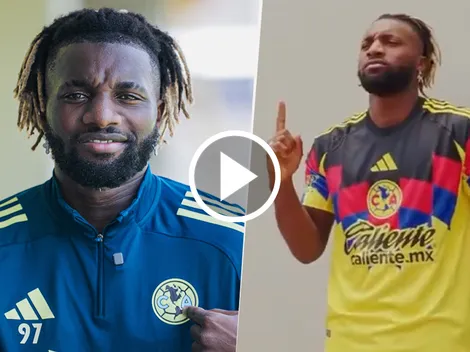 Allan Saint-Maximin presume su llegada al América con inédito video