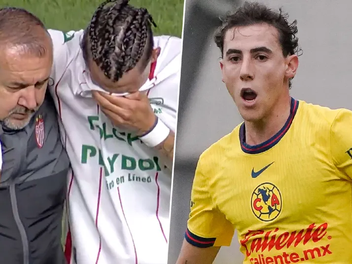 Lesión de Chicote que daría la oportunidad a un canterano del América