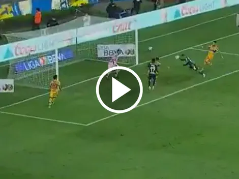 Sánchez convirtió en gol una gran jugada colectiva del América