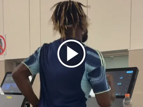 Saint-Maximin presume intenso entrenamiento tras América vs. Tigres