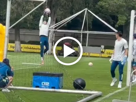 Malagón y su entrenamiento secreto en Coapa para mejorar su punto débil