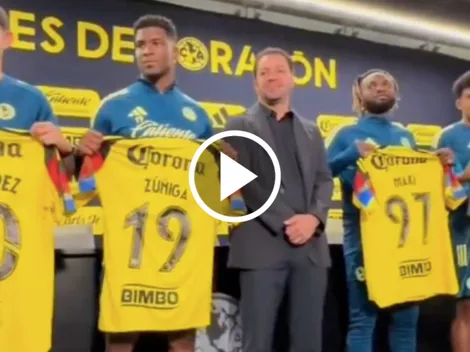 El inesperado look de Saint-Maximin en su presentación con el América