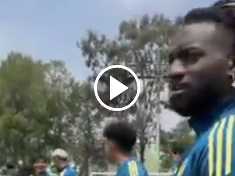 El golazo que dejó sin palabras a Saint-Maximin en el entrenamiento