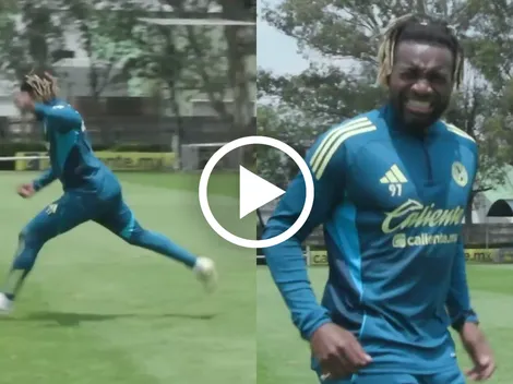 Saint-Maximin hace golazo con América y lo celebra de manera épica