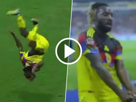 Pirueta e inesperado baile: el festejo de gol de Allan Saint-Maximin