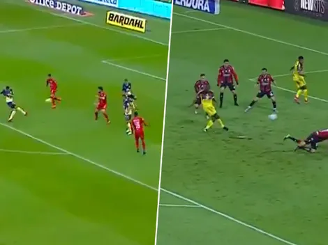 El gol de Saint-Maximin que recordó al americanismo a Jérémy Ménez