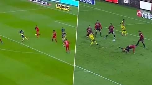 El gol que recordó al propio Ménez.