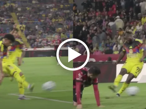 El golazo de Saint-Maximin desde una toma que no se vio en TV