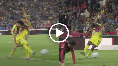 El golazo de Saint-Maximin desde una toma que no se vio en TV