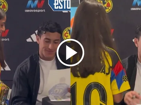 Alejandro Zendejas tiene tremendo detalle con pequeña fan azulcrema