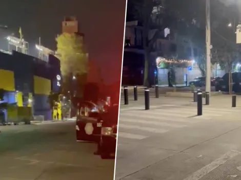 El triste ambiente del Estadio Ciudad de los Deportes