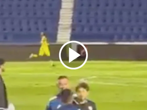 Saint-Maximin se quedó haciendo trabajo extra tras vencer a Pachuca