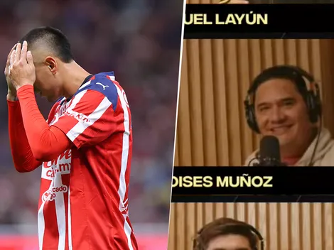 La épica broma de Moi Muñoz a Chivas por su trágico puesto en la tabla