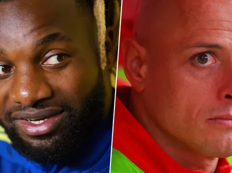 El gol de Saint-Maximin desató las burlas contra Chicharito