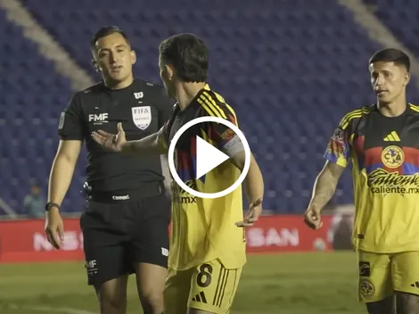 Revelan la íntima charla entre Fidalgo y el silbante por posible penal