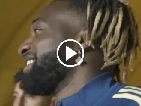 La felicidad de Saint-Maximin por debutar en casa que no se vio en TV