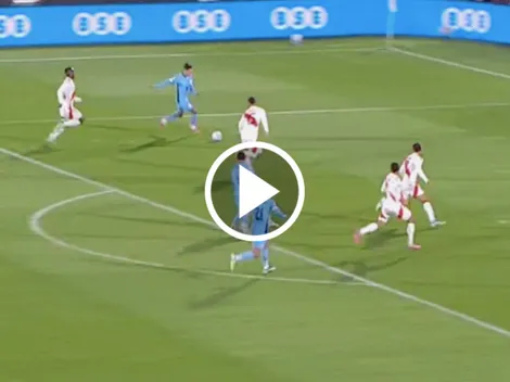 Así fue la quirúrgica asistencia de Brian Rodríguez contra Perú