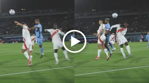 El golazo de Rodrigo Aguirre ante Perú desde un ángulo que no se vio en TV