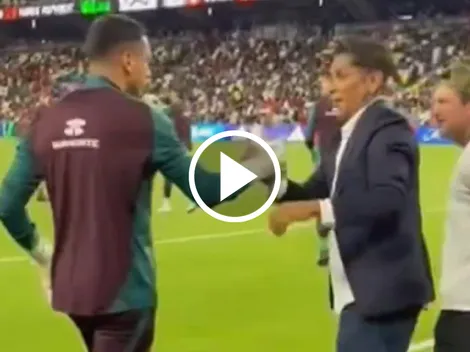 Así fue el emotivo encuentro entre Jorge Campos y Malagón