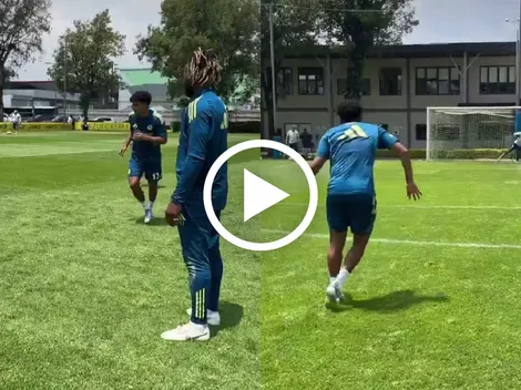 La épica reacción de Maximin al golazo de Isaías Violante